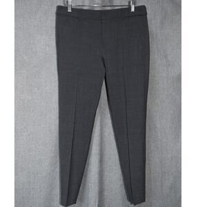 Vince Charcoal Gray Wool Blend Tailored Pants 4